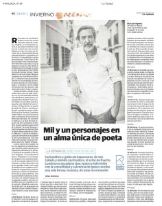 Entrevista de Gema Escobar para Diario La Verdad. Foto de Belén Campillo.